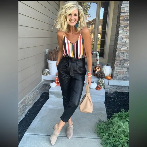 Allison Joy Striped Cami - Picture 2 of 16